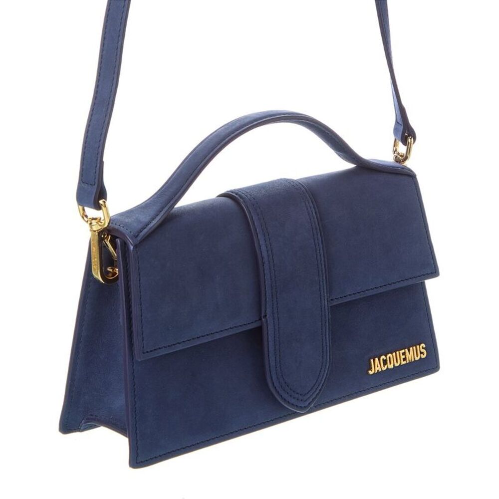 Jacquemus Le Grand Bambino Leather Shoulder Bag, Blue - Picture 3 of 5